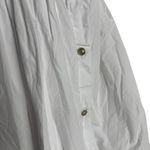 Rosetta Getty White Poplin Button Front Sleeveless Maxi Shirt Dress Size 12 Photo 9