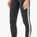 Splits59  Clare High Waist Rigor 7/8 Leggings Graphite / White Small $128 Photo 0