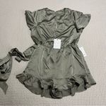 Show Me Your Mumu Say I Do Romper Moss Green Size Medium Photo 1