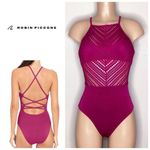 Robin Piccone New.  Fuschia Swimsuit. Size 4. Retails $159 Photo 1