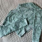 Long Sleeve Camo Seamless Crop Photo 0