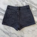 PacSun  Washed Black Denim Mom Shorts • Sz 25 Photo 2