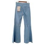 Simple Society  Super High Rise Flare Jeans Light Wash Size 28 Photo 1