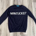 Boutique Isabel Harvey S Nantucket Navy Blue Cashmere Sweater Photo 1