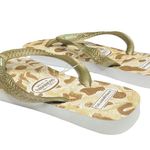 Havaianas new x CIA Maritima ☼ Limited Ed Flip Flops ☼ Metallic Gold Leopard ☼ Photo 3