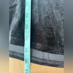 Modcloth 🖤  Bee Buzzworthy Black Velvet Button Up Shirt size small 1995 nwt Photo 7