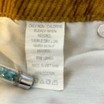 Indigo Rein  Corduroy‎ Mini Skirt Frayed Hem Button Front Brown Size 13/30 Photo 3