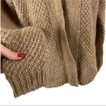 Anthropologie Lineamaglia Open Front Mohair Wool Blend Cardigan Sweater Italy S Photo 3