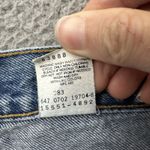 Levi's Vintage Y2K 2002  550 Relaxed Fit Tapered Leg Jeans Cotton Women's 16 x 31 Photo 4