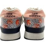 New Balance 515 v3 Leopard Floral Shoes Women's Size 7.5 Pink White Satin Girly Photo 6