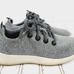 Allbirds Gray Wool Lace Up Runners Sporty Comfy Flat Athleisure walking Sneakers Photo 3