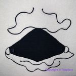 frankie's bikinis New! Frankies bikini jimi black crochet halter bikini top‎ 100% cotton, size S Photo 6