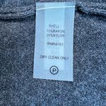 Calvin Klein  Dress Womens Medium Gray‎ Sheath Faux Wrap V-Neck Knit Long Sleeve Photo 10