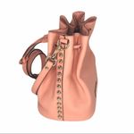 Rebecca Minkoff Leather Bucket Bag Apricot Peach Pink Photo 1