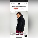 Burton NWT Women's  Lynx Pullover Fleece size XS Photo 5