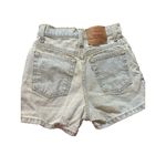 Levi's Vintage 1993 512 Denim Shorts Womens Sz 5 Slim Fit Light Wash Made In USA Photo 1