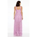 Dress the Population  Anabel Semisheer Sweetheart Neck Gown Lavender Size XS Photo 2