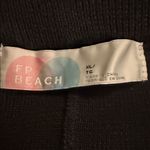 Free People  Linen Blend Freya Black Knit Sweater Slouchy Balloon Pants SZ XL Photo 7