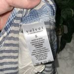 Velvet By Graham & Spencer Long Sleeves Blue Plaid Shirt With Pockets Small NWT Photo 13