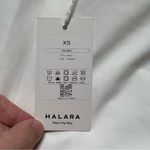 Halara  Everday Cloudful Fabric 2-in1 Wannabe Workout Dress XS Women’s White NWT. Photo 4