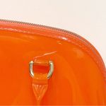 Furla ‎ Orange Red Jelly Plastic CANDY BAG TOTE Handbag Photo 4