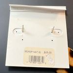 kim rogers New,  Round Brown Dangle Pierced Earrings Photo 1