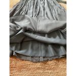 NWT J.Crew Clara Women’s Grey Sleeveless Lining Silk Chiffon Dress Size 0 Gray Photo 5