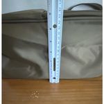 LLBean Travel Tote Bag ZipTop Thick Polyester Rugged Outdoor Tote Luggage Slip Brown Photo 12