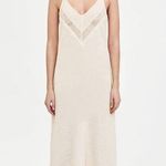 ZARA Cream Lace Midi Dress Photo 0