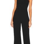 NWT SIMKHAI Rebecca Bustie Jumpsuit, black, size 0 Photo 1