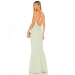 Katie May Katie May Damn Gina Dress in Sage Size Small Maxi Gown Photo 12