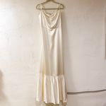 Reformation Venetia Silk Wedding Dress in Ivory Size 12 NEW Photo 1