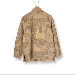 Democracy Weekend Knot Latch Mandarin Collar Embroidered Jacket Photo 1