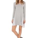 Splendid NWT Gray Dress Photo 1