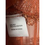 Southern Fried Chics Sequin Open Duster Kimono Long Sleeve Bronze XL NEW Gold Photo 3