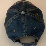 Punta Cana Denim Blue Distressed Women’s Cap. Preloved Photo 3