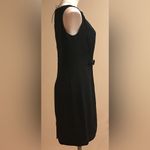 Hannah Hardy Tuxedo Look W/Small Bows In Front Sleeveless Black Dress Si… Size 10P Photo 2