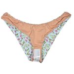 J.Crew J.‎ Crew Curved-waist cheeky bikini bottom in cloud meadow floral L NWT Photo 2