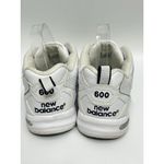 New Balance  600 Sneakers Women’s Size 9.5 White WX600WT Running Dad Shoe Photo 3