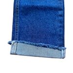 Rustler Vintage 90s Patched Dark Wash Denim Jeans Made in USA Size 28x25 Photo 2