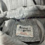 Anthropologie  Holding Horses Button Shirt Womens XS Gray Blue Magnolia Western Photo 2