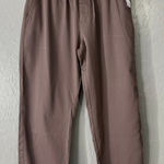 Gap Womens Mid Rise Linen-Blend Easy Pants, S Petite, Brown 744918 Photo 0