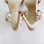 Steve Madden Kenley Plaited Heeled Mules in Off White Sandals Shoes Photo 8