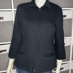 Liz Claiborne Crazy Horse By  3/4 Sleeve Blazer Jacket  Size 10P Photo 0