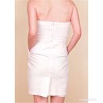 Banana Republic  White Strapless Dress Size: 0 (Extra Small) Wedding Rehearsal Photo 1