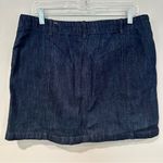 Forever 21  100% Cotton‎ Denim Mini Skirt Women's Size 31 Button Up NWOT Photo 3