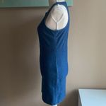 Forever 21 Dark blue denim stretchy dress medium Photo 5