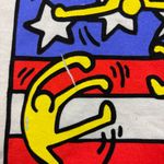Keith Haring Liberty American Art of the 80s T-Shirt Size Large Photo 4