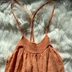Free People  Beach under the stars sweater midi dress orange Photo 4