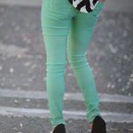 Cello Amazing beautiful pastel mint green brand skinny jeans Photo 2